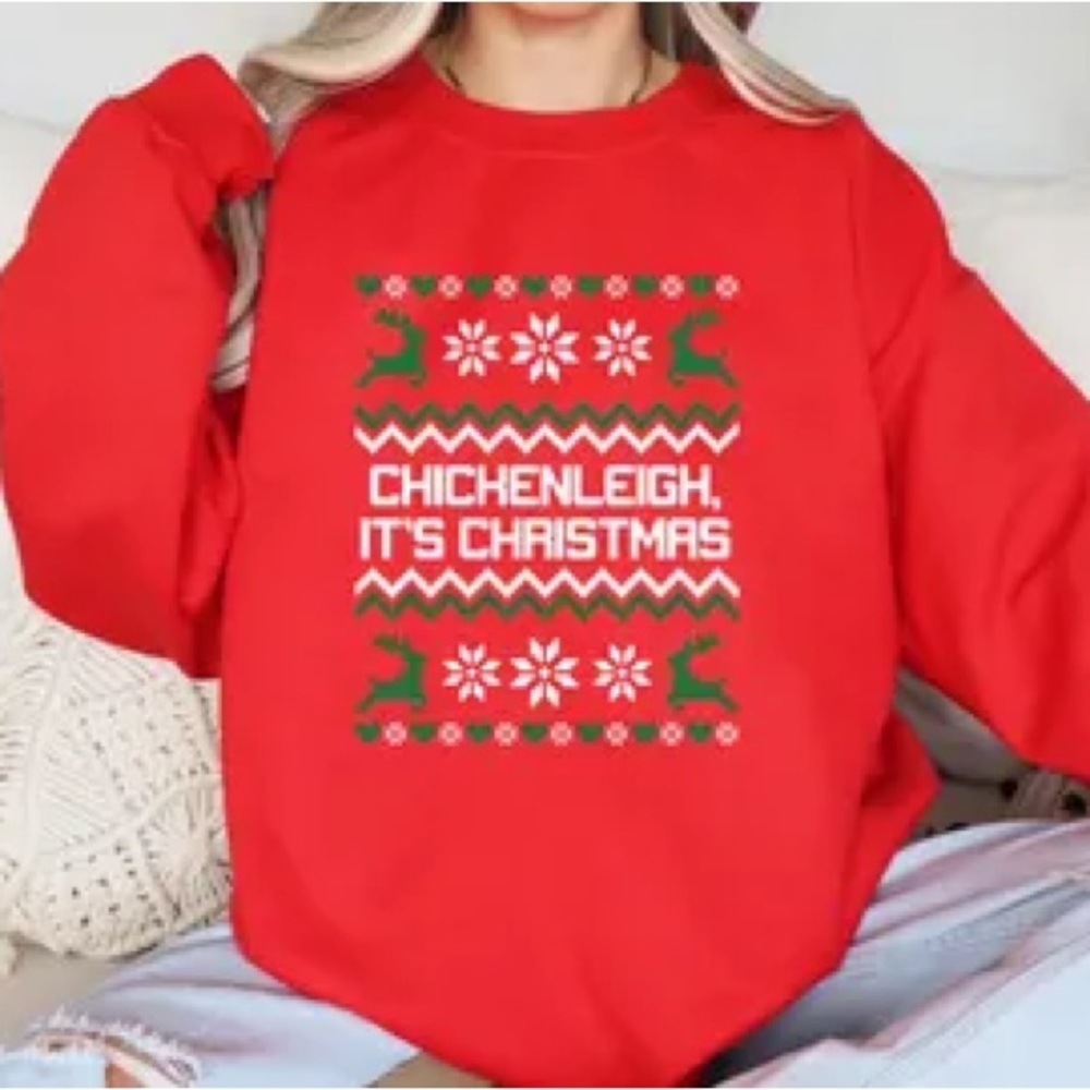 Chickenleigh Christmas Sweater Size XL - Picture 6 of 7